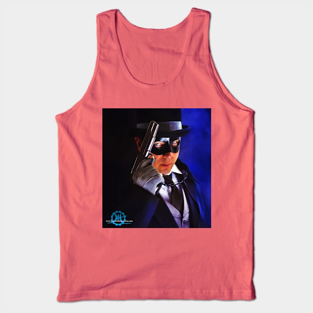 The Dark Gentleman Tank Top by Plasmafire Graphics